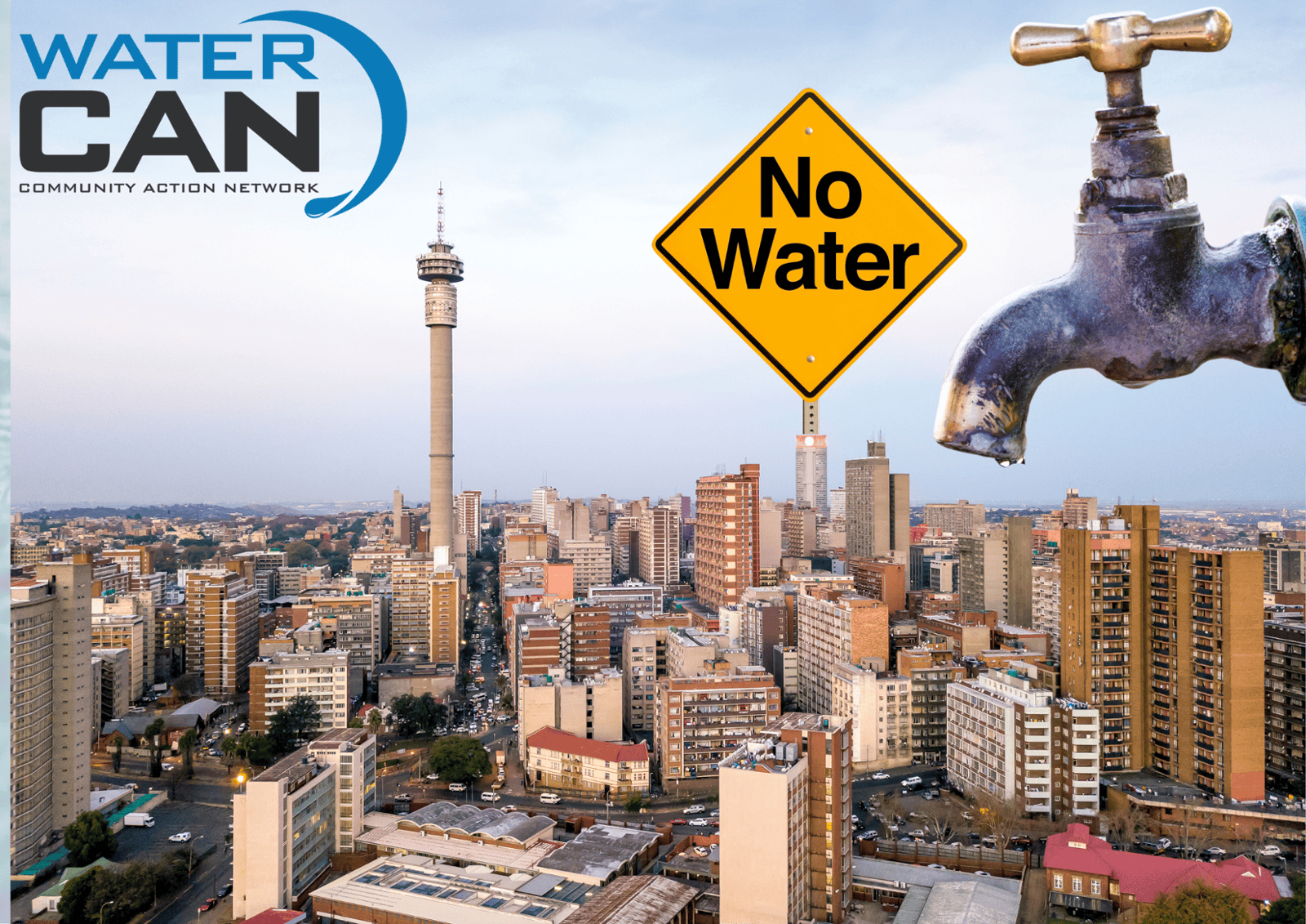 Johannesburg Living Day Zero as WaterCAN Calls for Water Crisis Declaration
